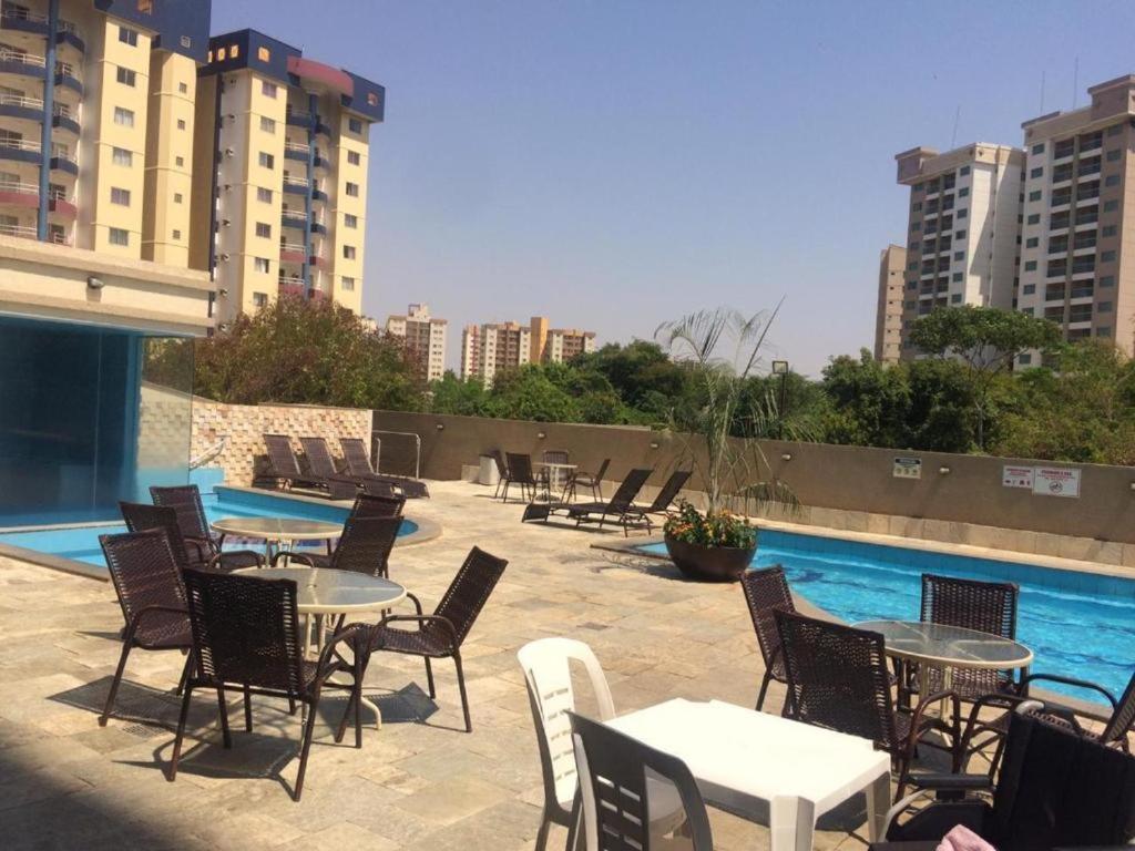 Flat 111 Mont Blanc Caldas Novas Leia Atentamente O Anuncio Buitenkant foto